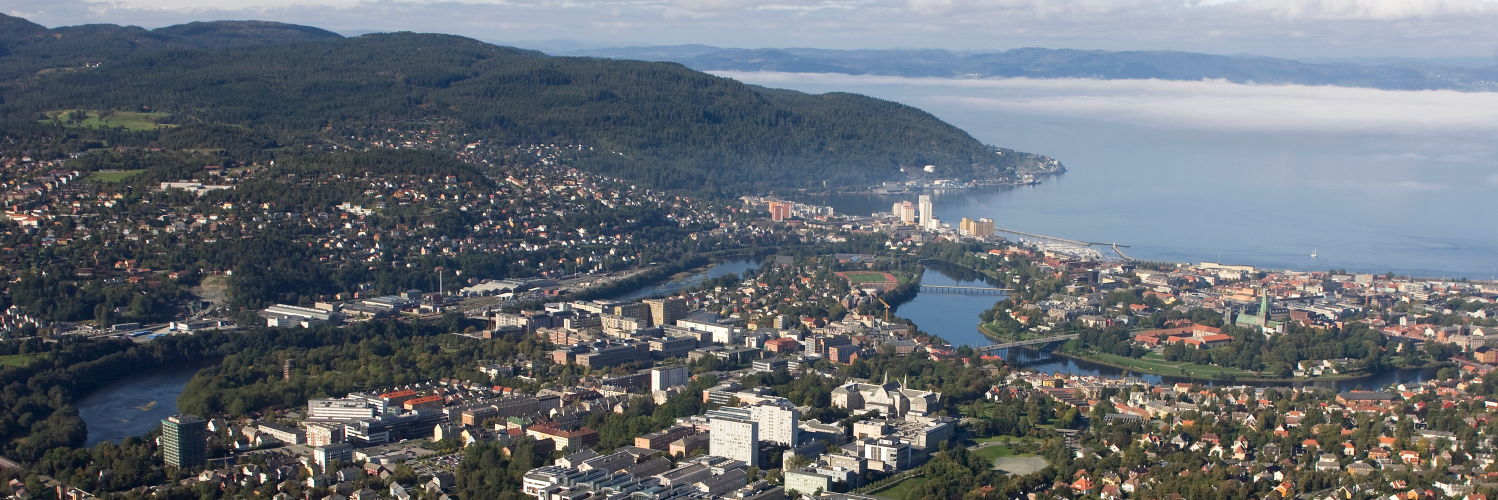 trondheim city. photo