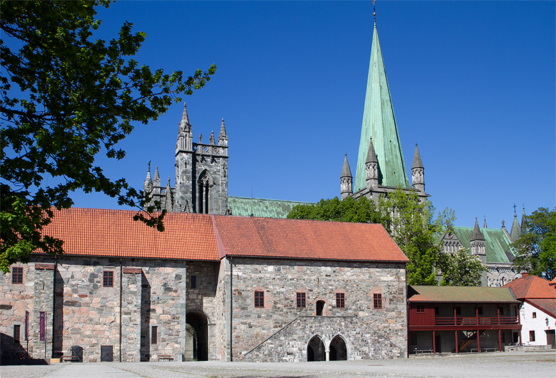Photo from The Archbishop's Palace courtyard
