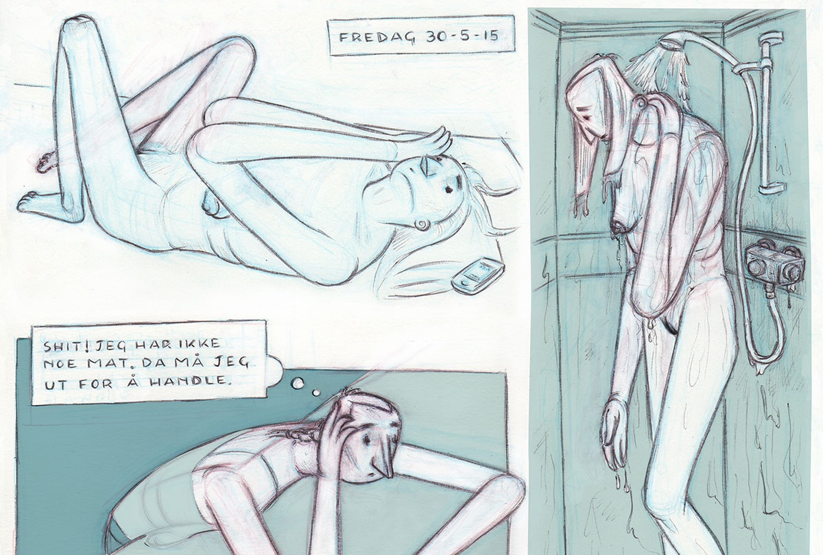 Excerpt from an illustration by Wiig. Photo
