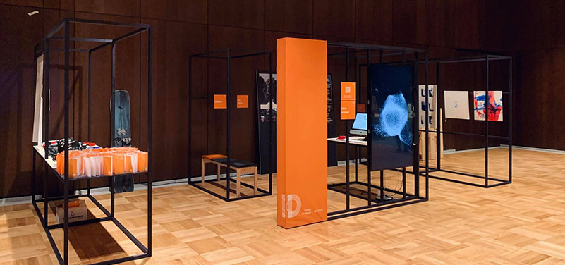 The Department of Design’s exhibition stand at Designers’ Saturday 2021 in Oslo. Photo.