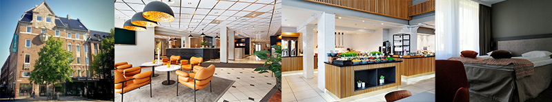 photos of Quality Hotel Augustin. Exterior and interior.