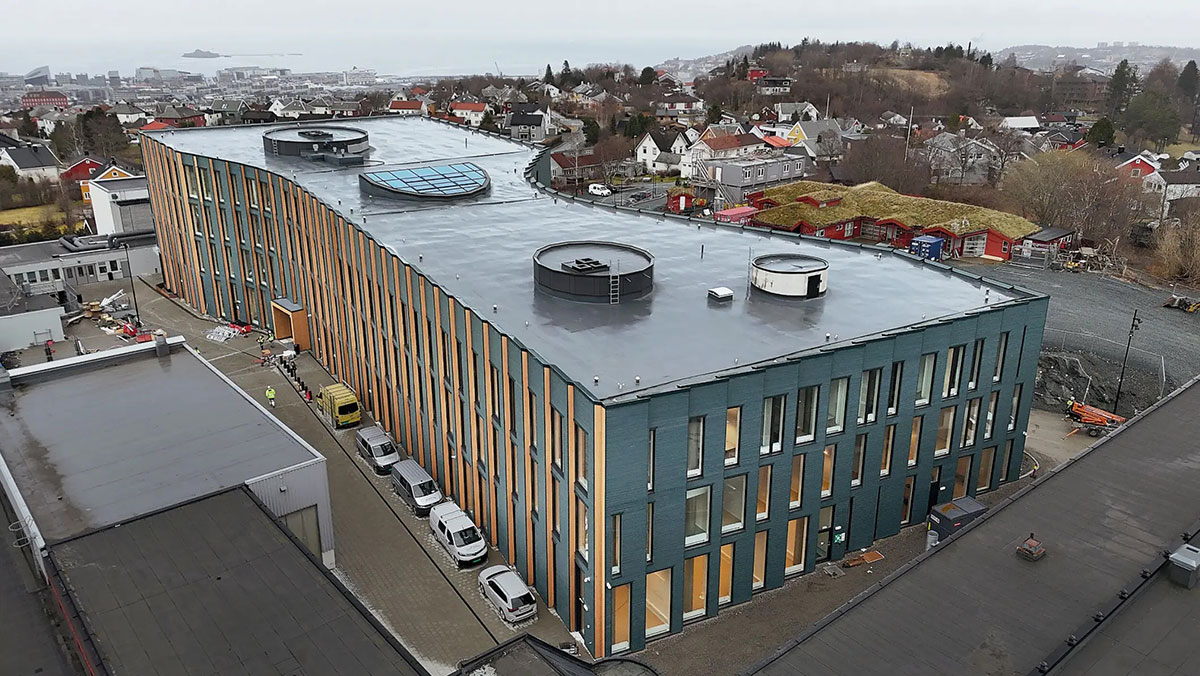 Professor Mørchs hus at Campus Tyholt. Photo: Vegard Mahle