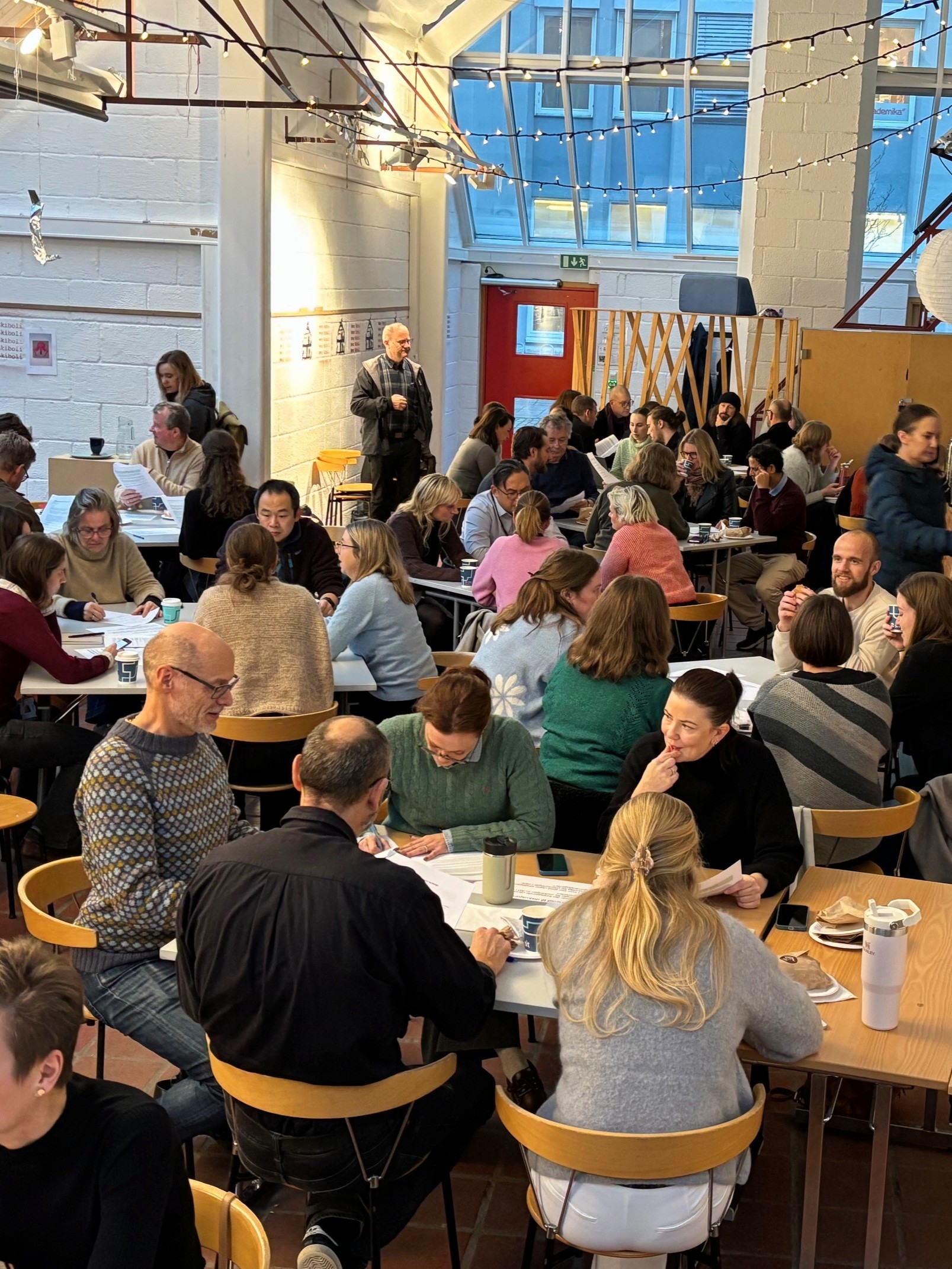 AD employees gathered in Skiboli