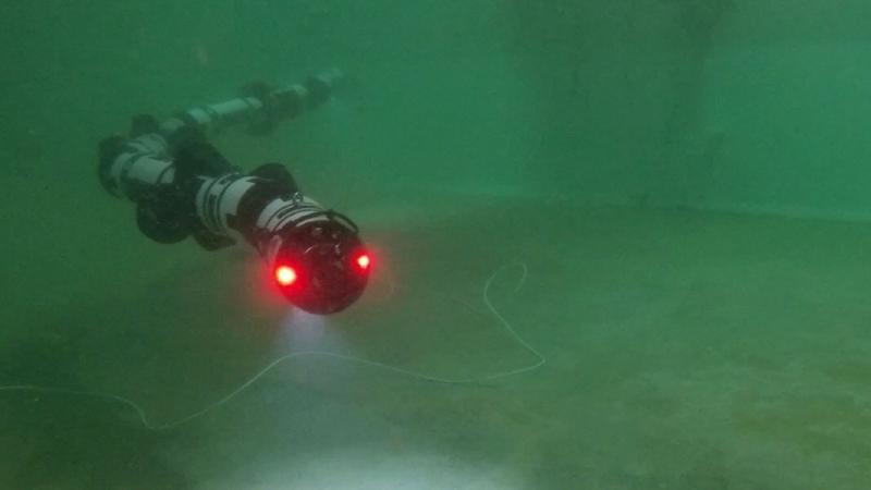 Underwater drone. Photo.