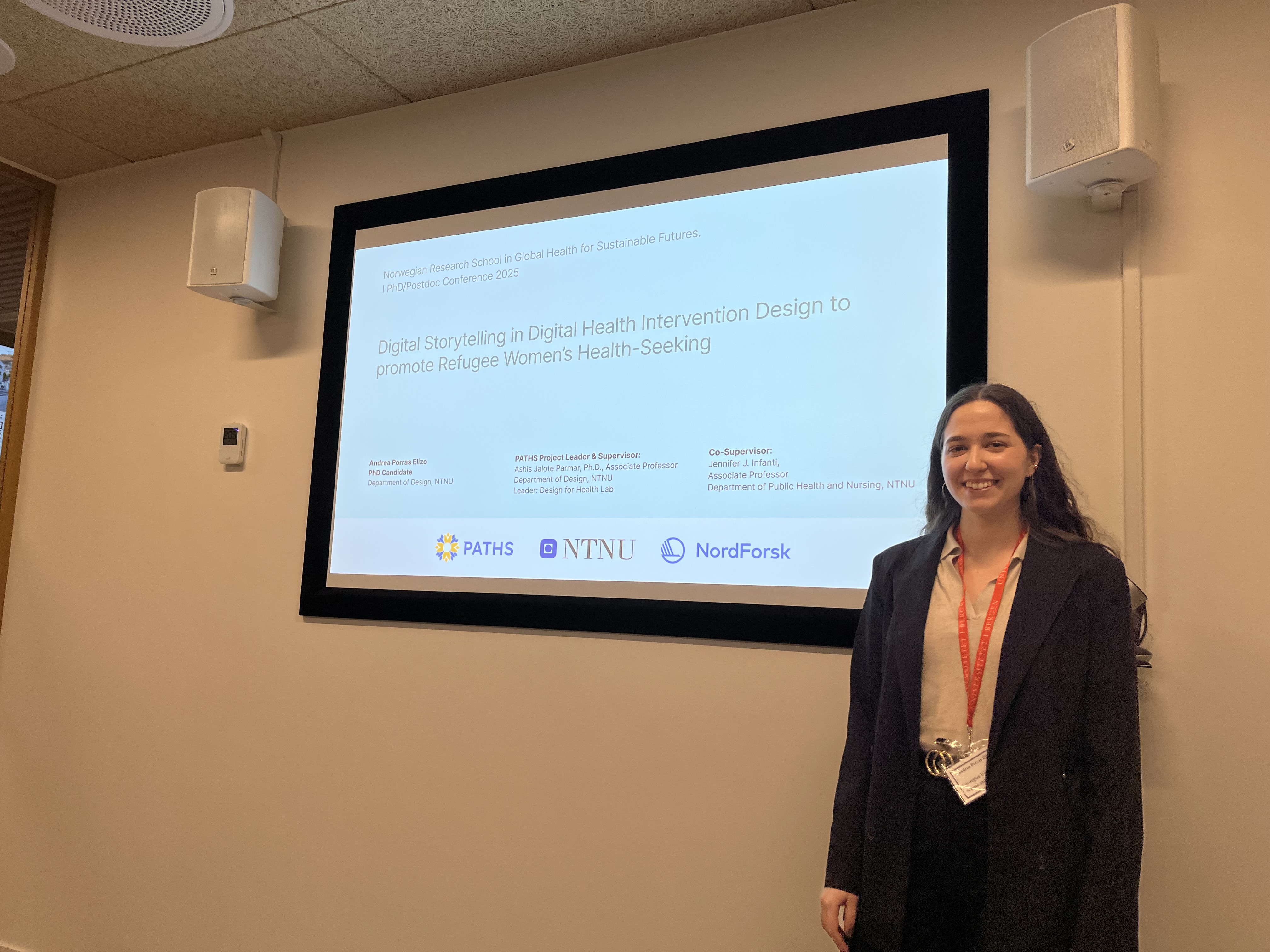 Presentation of PATHS project by Andrea Porras