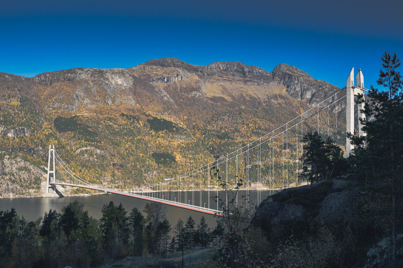 The Hardanger Bridge. Photograph by NTNU/Gøran Loraas.