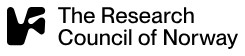 The Research Council of Norway logo. Image.