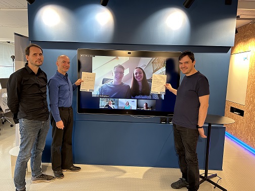 Picture of the 2023 Visual Computing Schlumberger Prize Winners