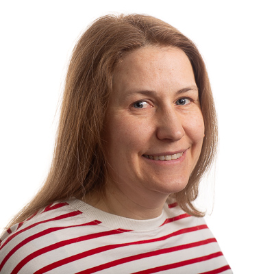 Portrait of Hanne Jørgensen. Photo.