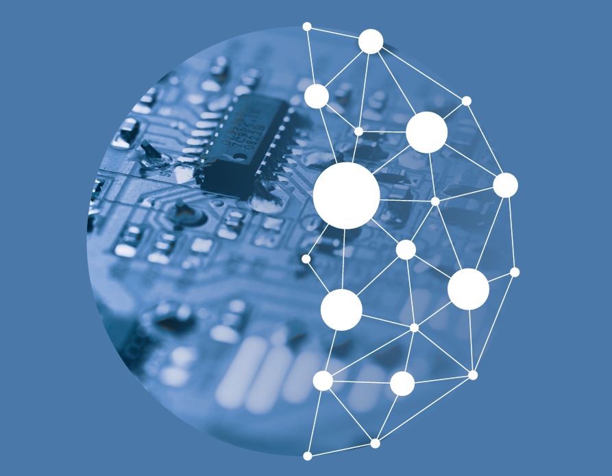 Circuit board illustration