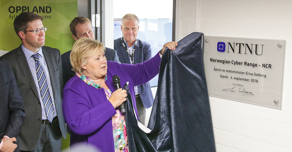 Opening of the Norwegian Cyber Range facility