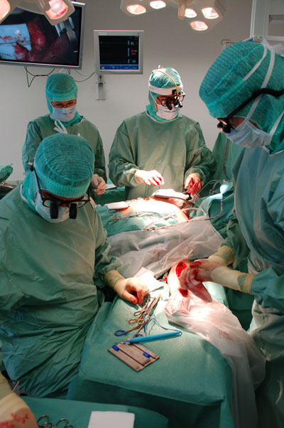Open Heart Surgery. Photo: Hilde Pleym/NTNU/St.Olavs