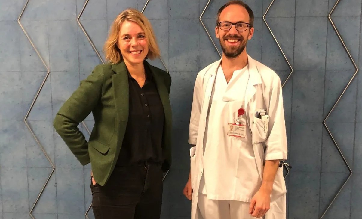 Photo of the two leaders