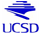 The logo of University of California San Diego.  