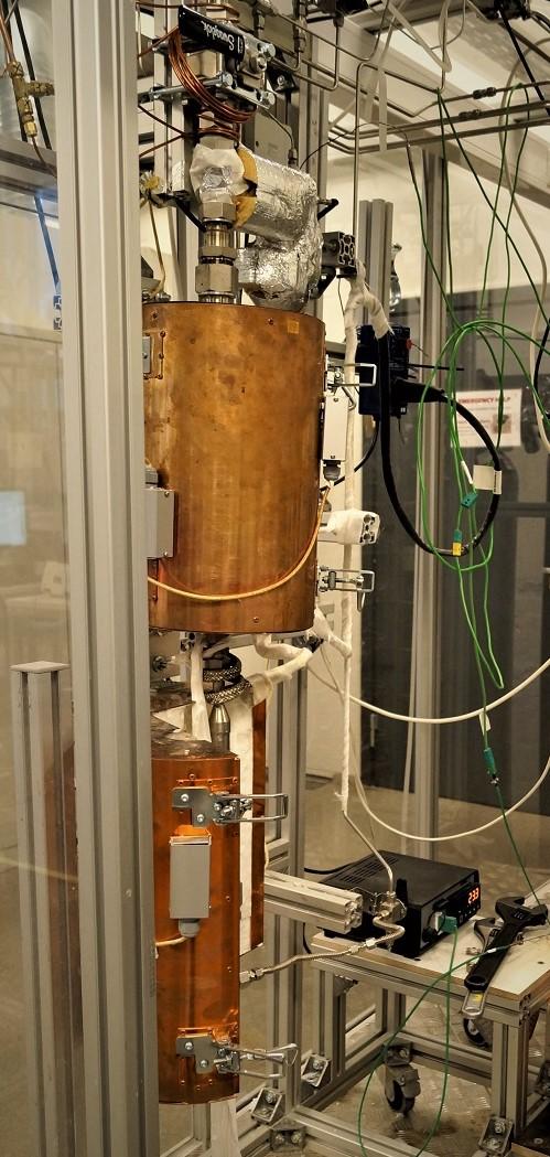Picture of two-stage reactor