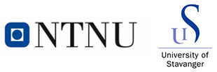 NTNU og UiS logoer