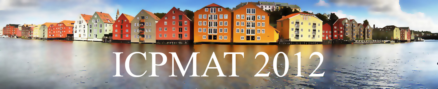 IPCMAT 2012 og bryggerekken i Trondheim