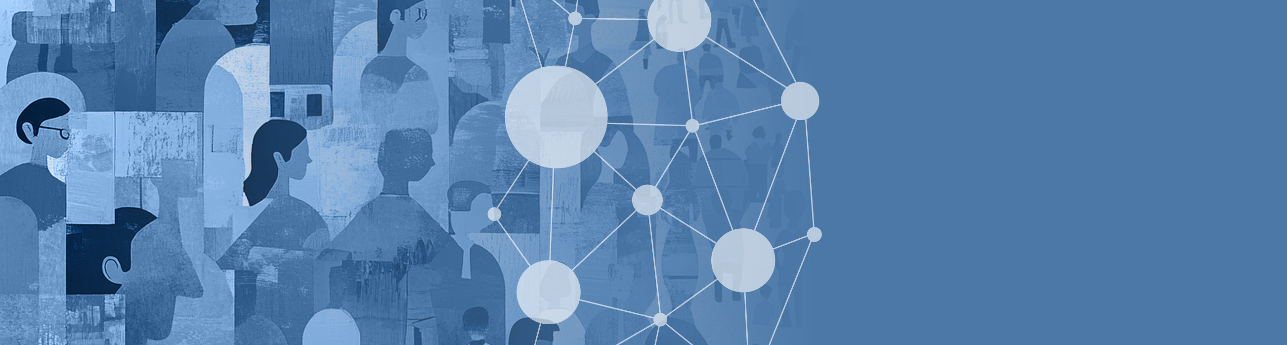 Illustration of people and community