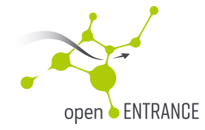 Open Entrance. Logo. 