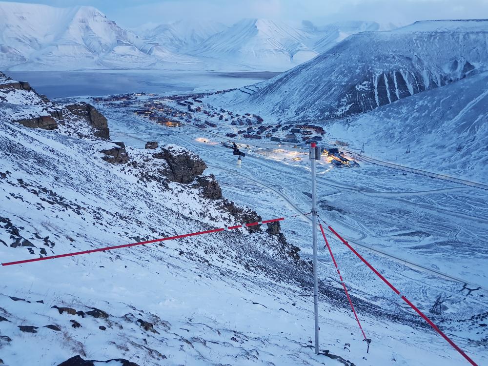 Technical equipment in Longyearbyen. Photo