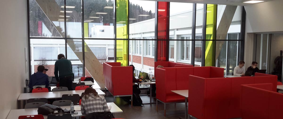 Picture of student work stations