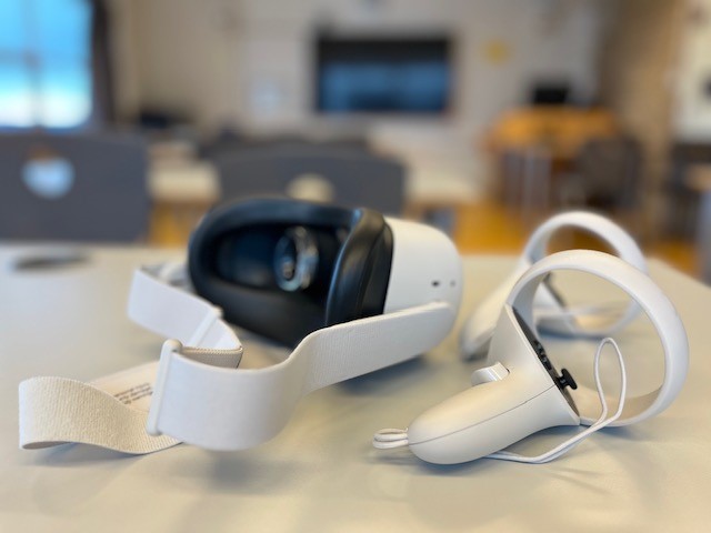 Photo of virutal reality glasses