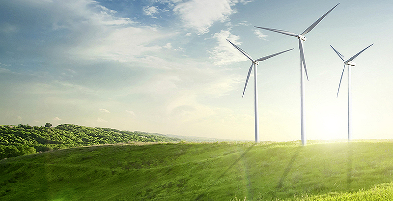 Picture illustrates wind power perspective. Photo: thinkstock.com