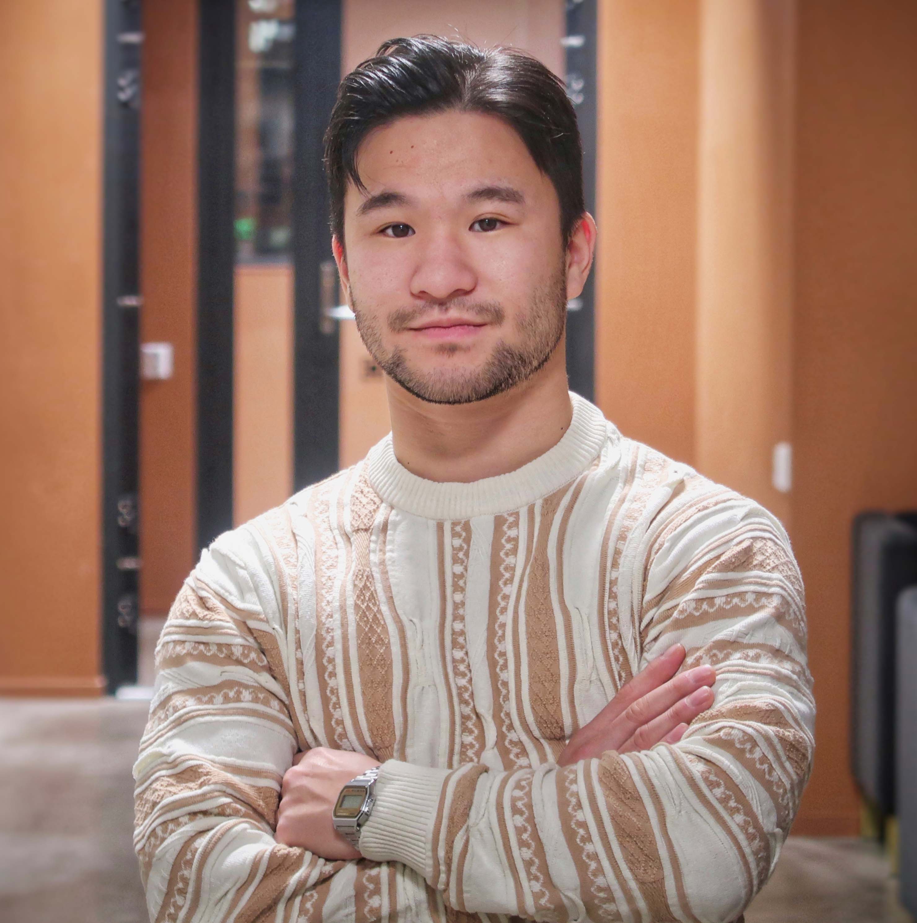 Portrett av student. Foto