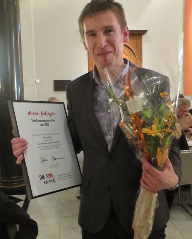 Martin wins Kom-prize