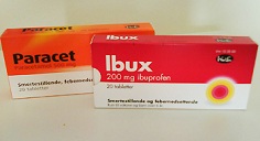 Febernedsettende tabletter.