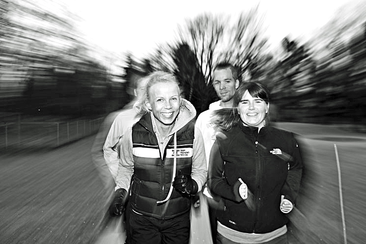 Outdoor training, photo: NTNU/Geir Mogen