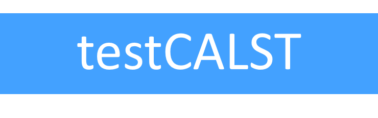Logo. testCALST. Grafikk