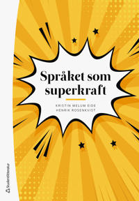 Illustrasjon, forside av Språket som superkraft, svensk utgave