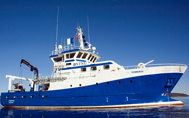 NTNU Gunnerus vessel, photo.