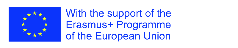With the support of the Erasmus+ Programme of the European Union. Logo